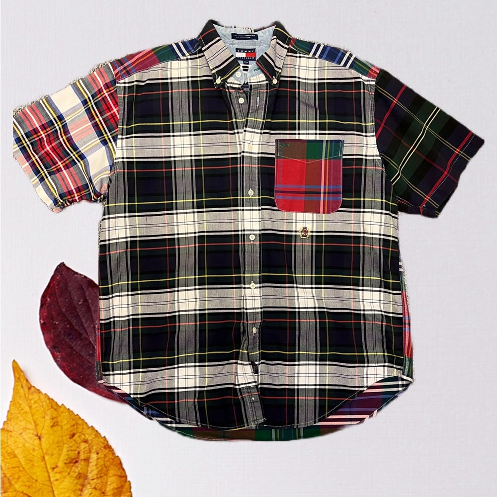 Tommy Hilfiger Vintage Short Sleeve Button Down Men’s